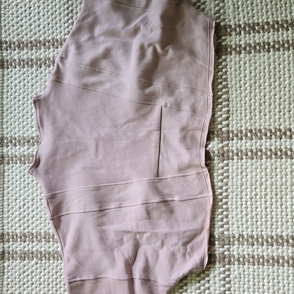 Buffbunny Berry Ice Pink Threads Cropped Sweatshirt with Zip Neck medium - Picture 4 of 4